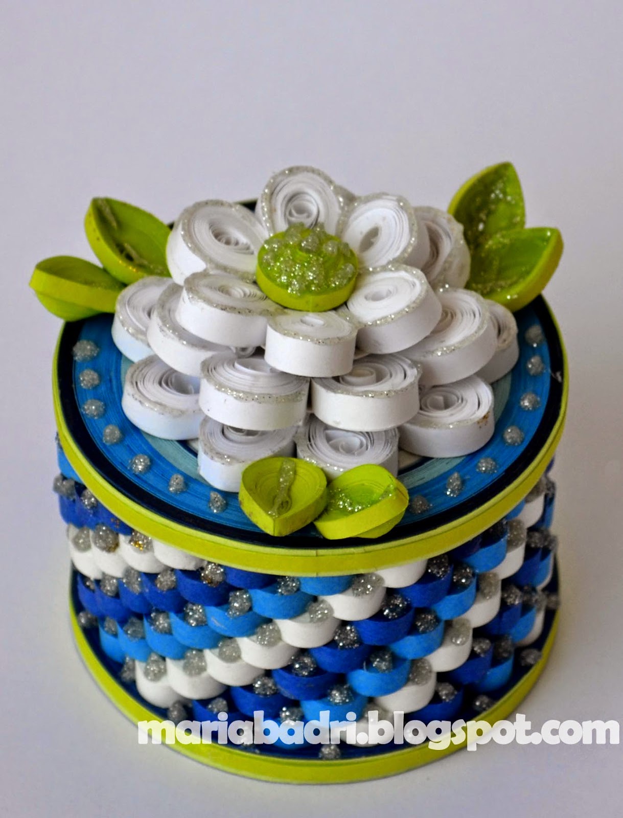 Chronicles of Maria Quilled Jewellery boxes