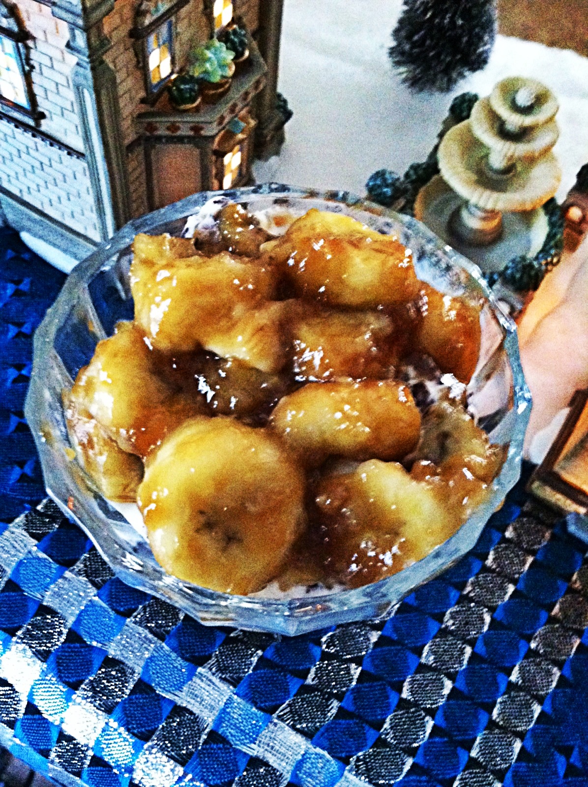 Cakes and Teacups other tidbits too.. Banana Flambé with Grand Marnier