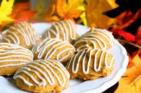 Frosted Pumpkin Cookies