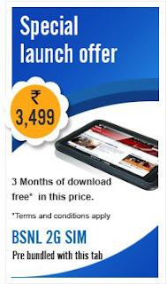 BSNL new Tablet Penta TPAD IS701R