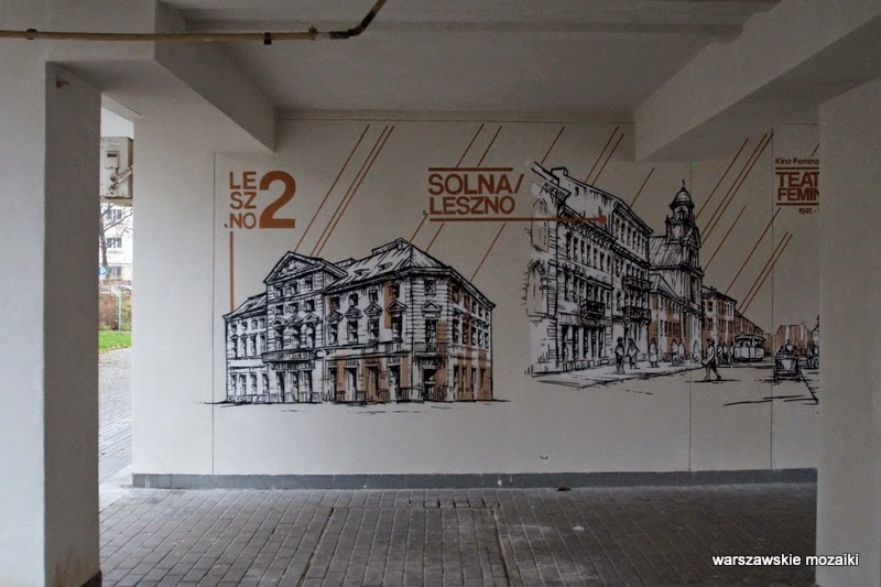 na Muranowie Warszawa murale warszawskie karmelicka solidarności ściana graffiti