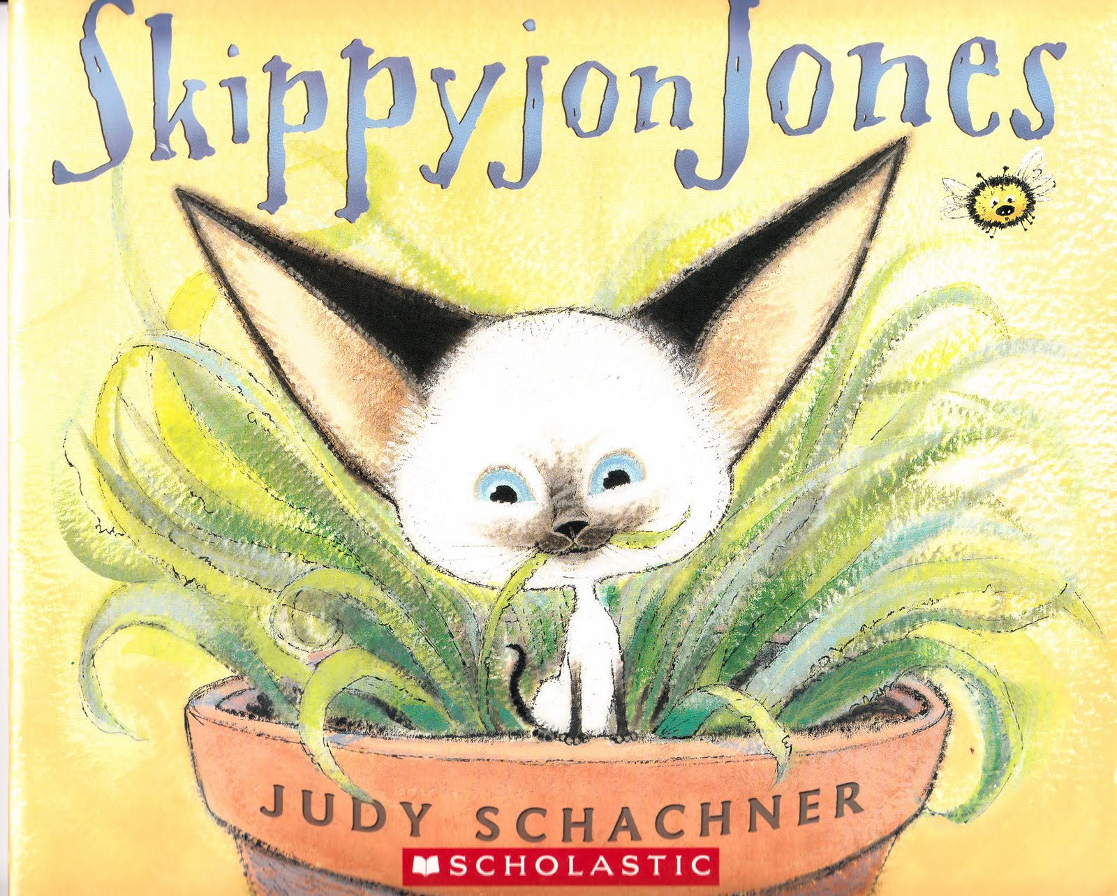 the book cover for skippy jon jones by Judy Schachner the book cover for skippy jon jones by Judy Schachner