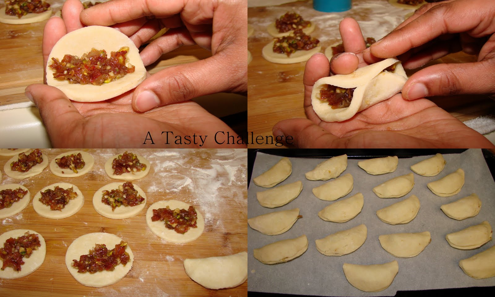 A Tasty Challenge..... Date and Nut Pastry