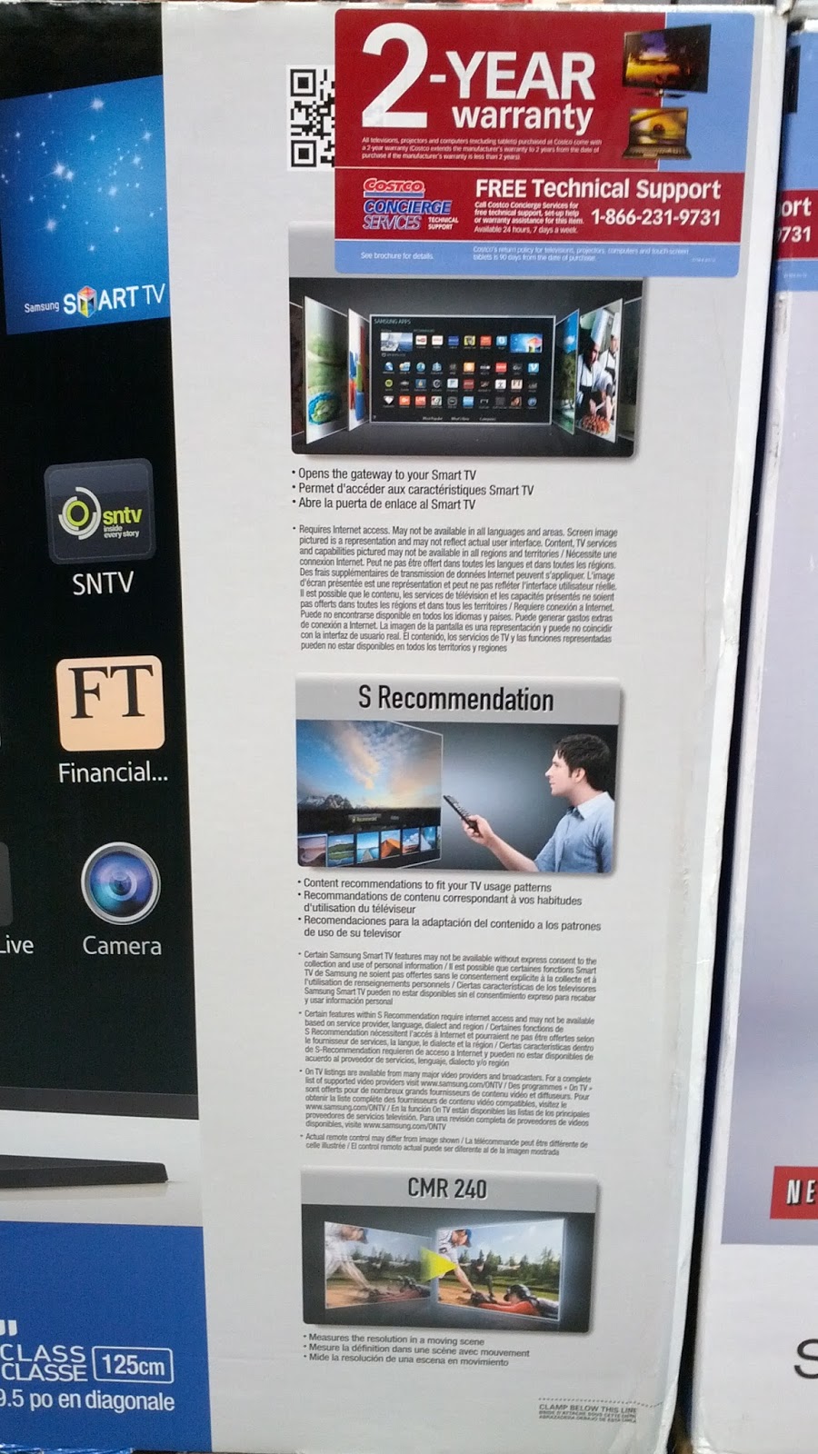 Samsung UN50H6203 50" LED TV Costco Weekender