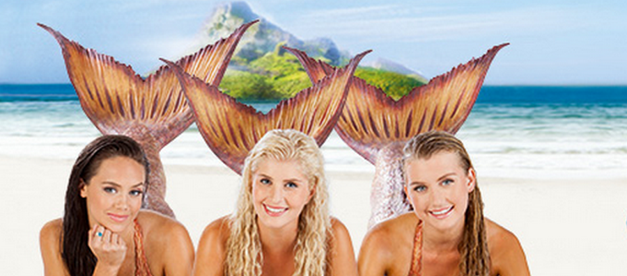 Mako Mermaids - News .: O Melhor Blog Brasileiro Sobre Mako Mermaids:  Imagens do elenco da segunda temporada treinamento com as caudas.