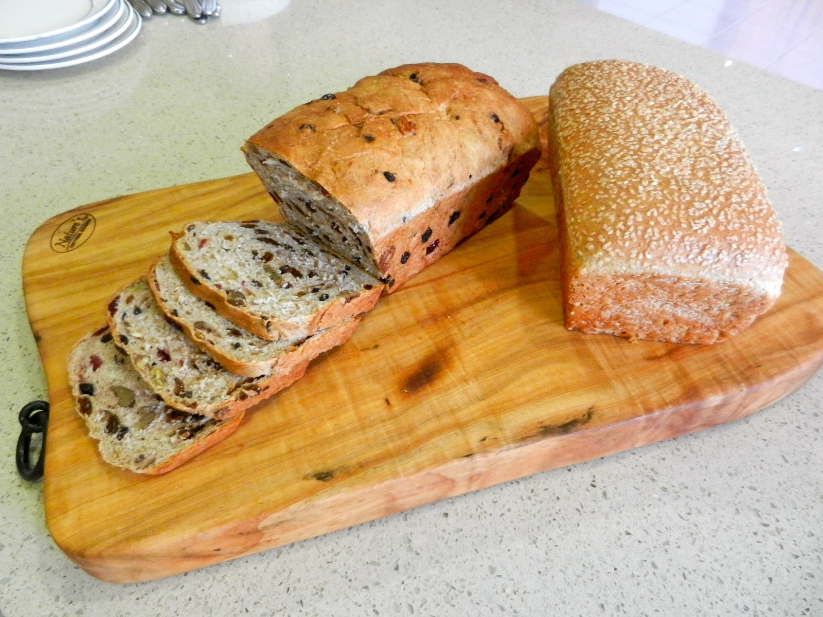 Living on Pulse Wholemeal Plain Or Fruit And Nut Bread