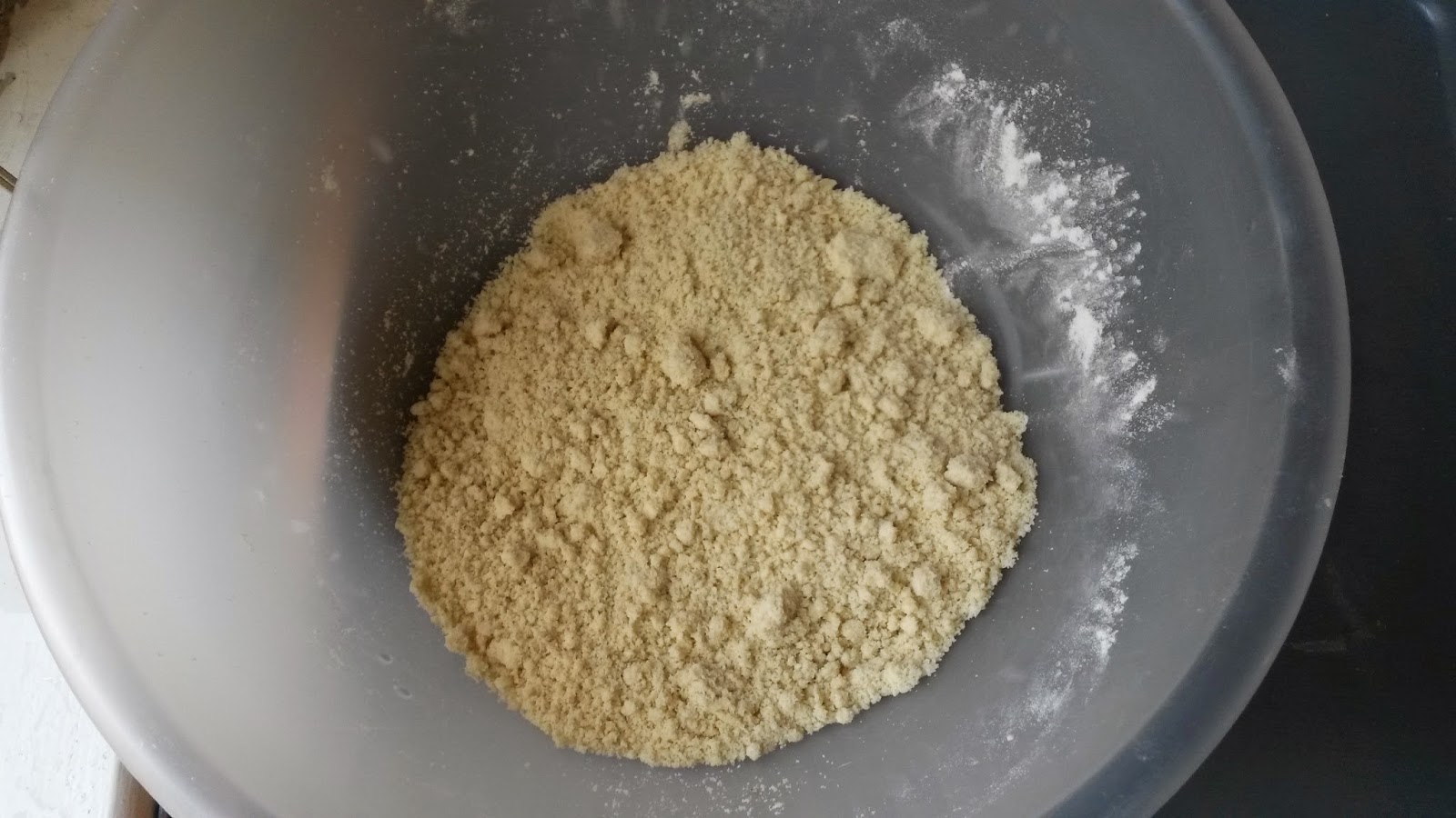 Flour and butter mixed