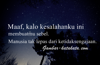 Gambar DP BBM Maaf untuk Teman Sahabat