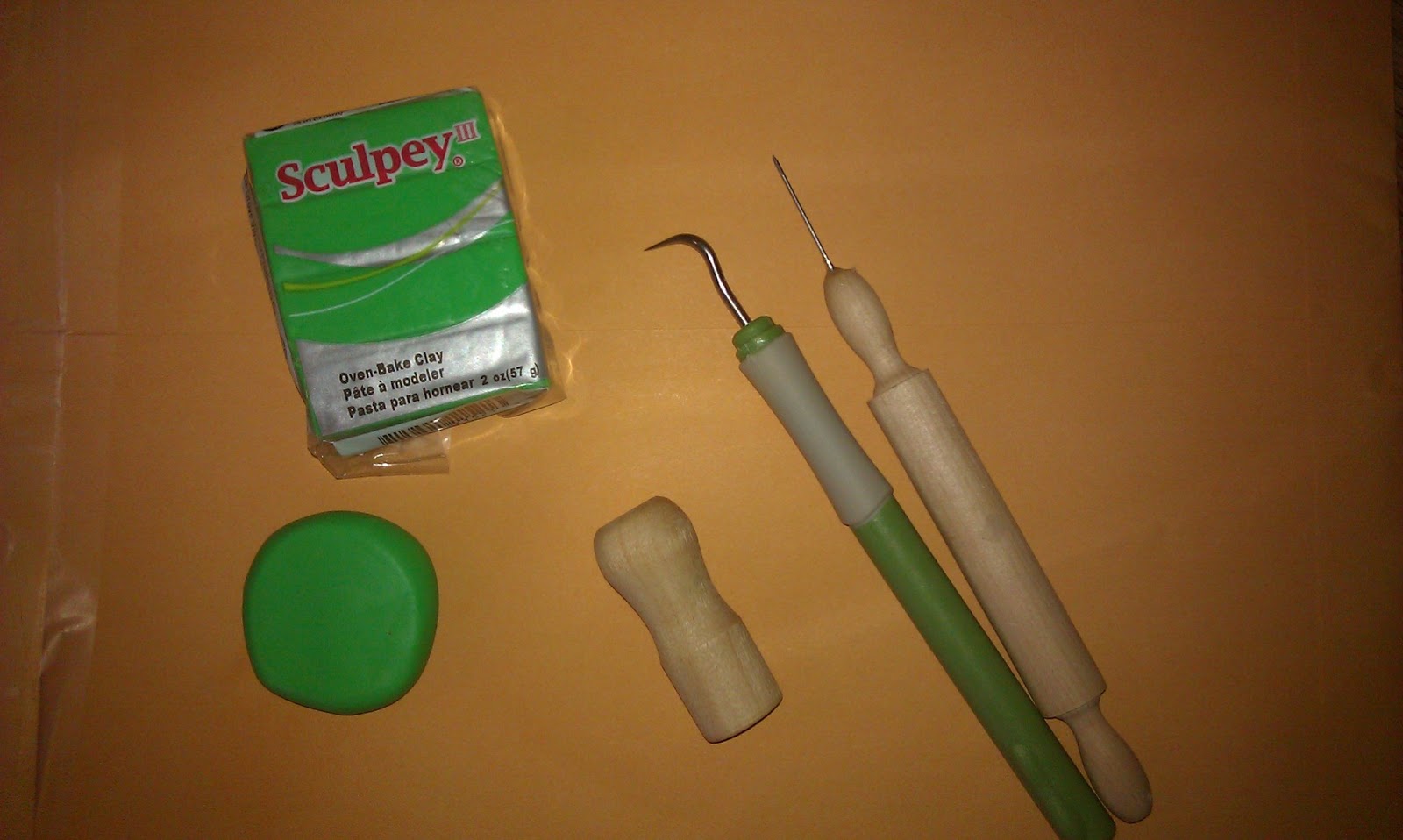 Simple Livin DIY Stamp (make your own stamp for clay or playdough