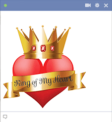 King of My Heart King of My Heart Valentine Icon