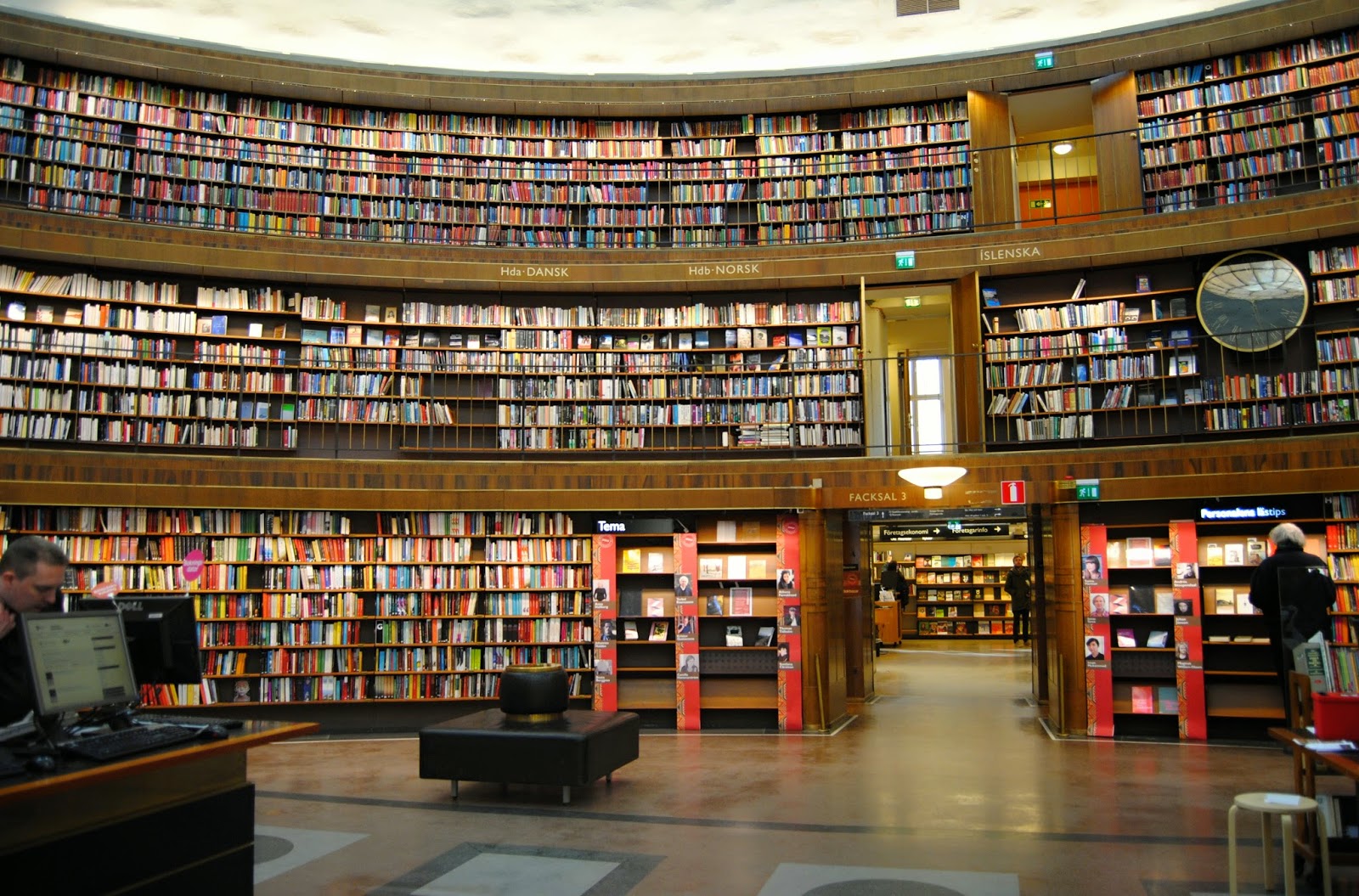 knihovna stockholm library