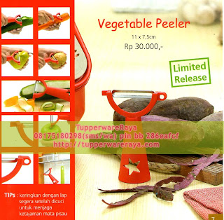 TupperwareRaya-Katalog Tupperware Promo September 2013-Vegetable Peeler Katalog Tupperware Promo September 2013
