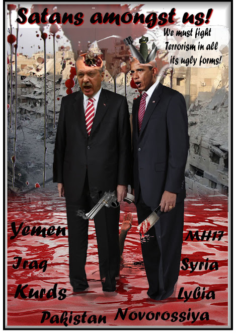Cartoon, Infograph, Obama & Erdogan declare war on Terrorism