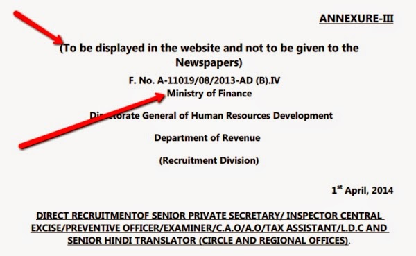 Beware of Institute of Customs and Taxation Services Recruitment Scam