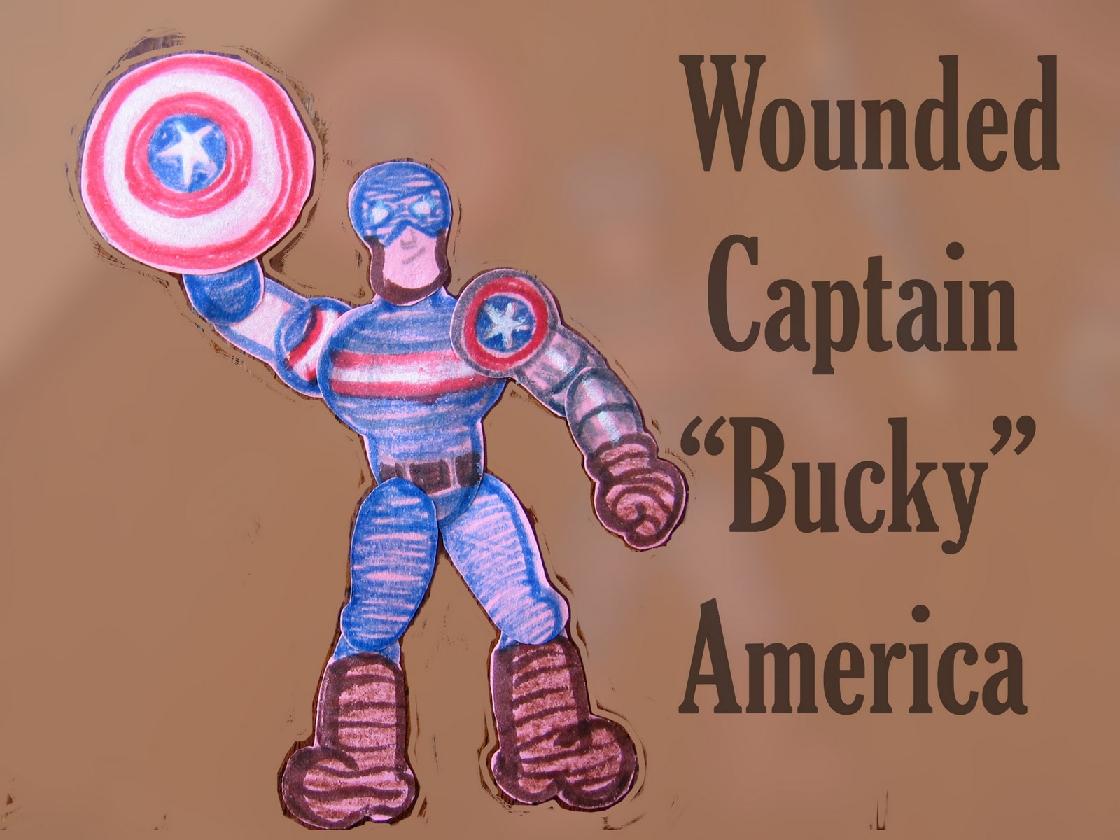 Wounded Superhero