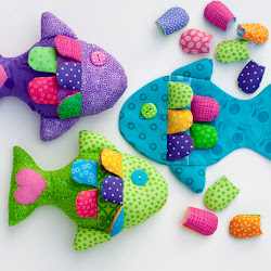 Little Fishy Tutorial and Pattern Template