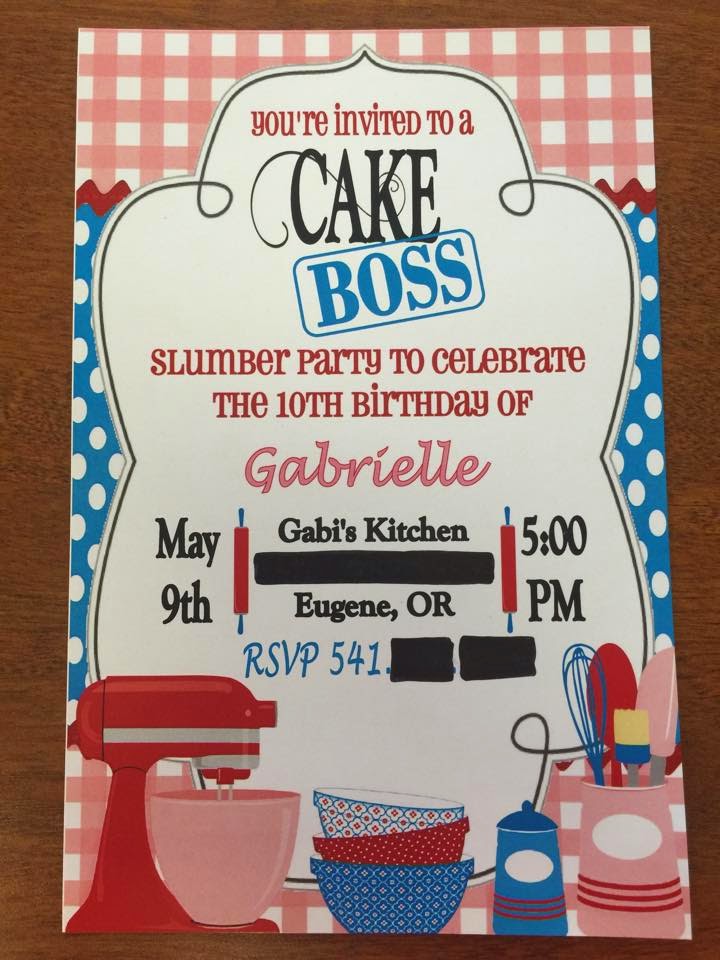 One Thrifty Chick: Cake Boss Birthday Party