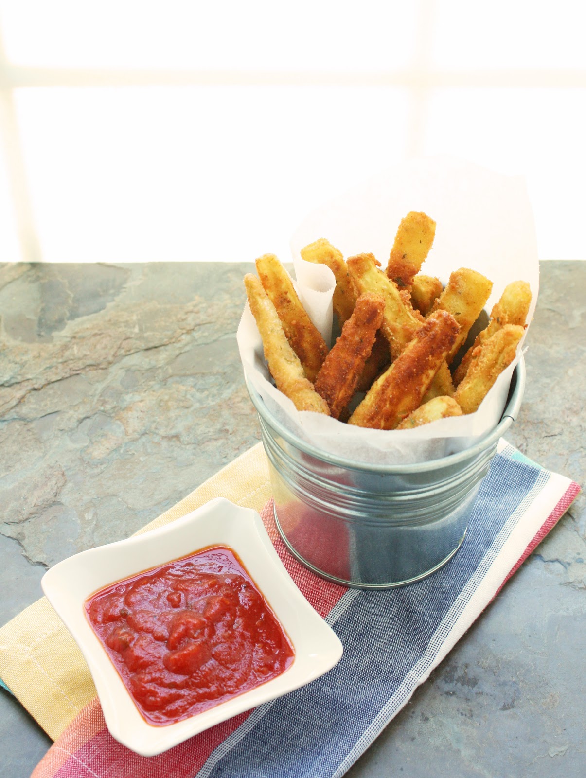 Low Carb & Gluten Free Eggplant "Fries" I Breathe... I'm Hungry...