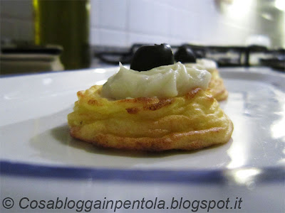 zeppola san giuseppe salata patate duchesse antipasto ricetta cosa blogga in pentolacosabloggainpentola