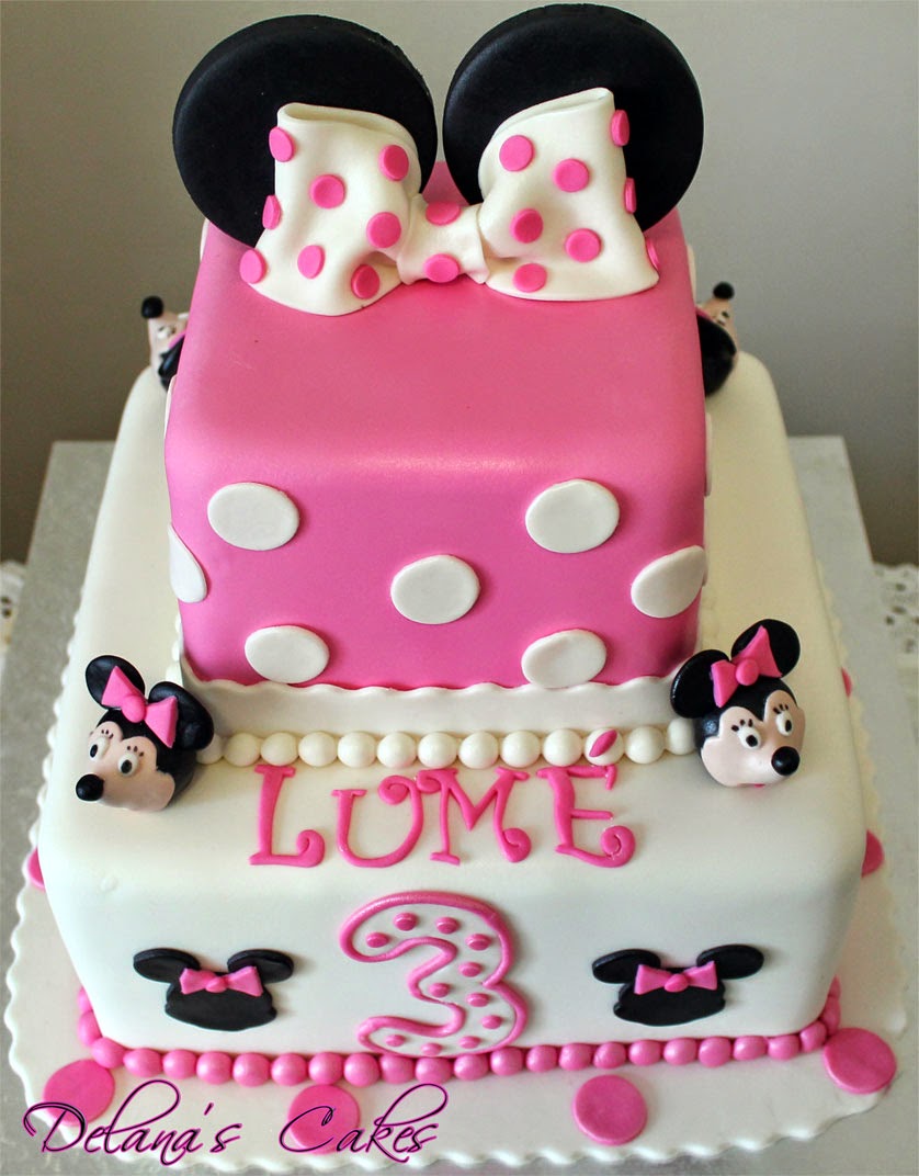 Delana�s Cakes Minnie Mouse Cake