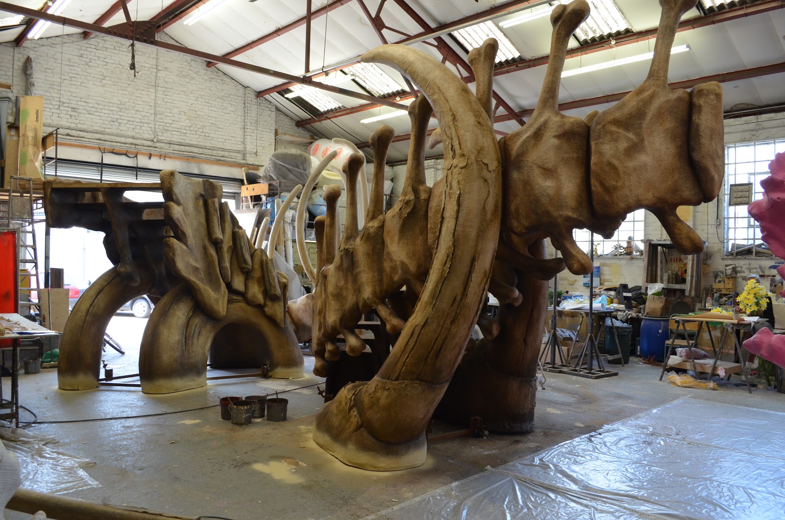 Thomas Needham DISNEY'S THE LION KING. ELEPHANT'S GRAVEYARD POLYCARVING