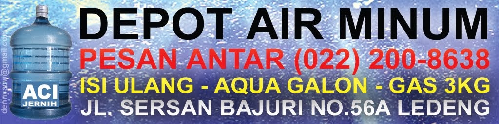 DEPOT AIR MINUM | JALAN SERSAN BAJURI | DEKAT TERMINAL LEDENG | BANDUNG | DELIVERY (022) 200-8638