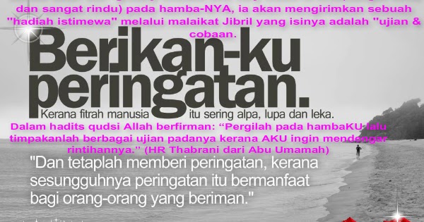 setetes embun: Ketika Allah swt "greatly missed and very much in love
