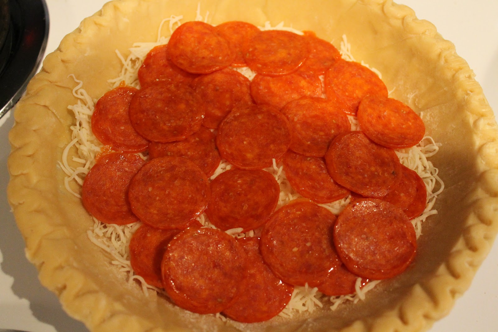 Stay At Home Baker Pepperoni Pizza Quiche