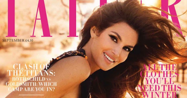 Smartologie: Cindy Crawford for Tatler UK September 2012