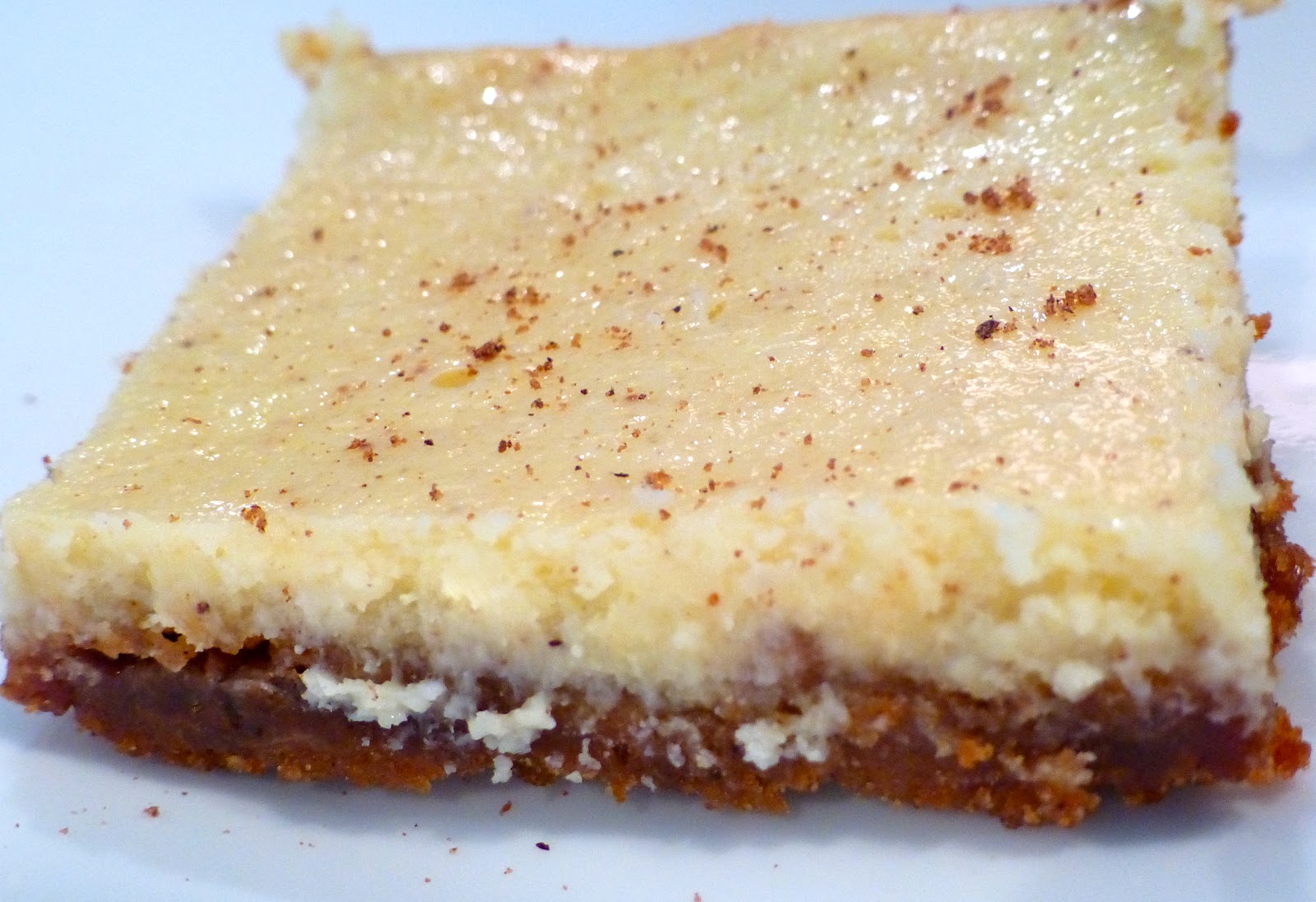 Eggnog Cream Cheese Bars
