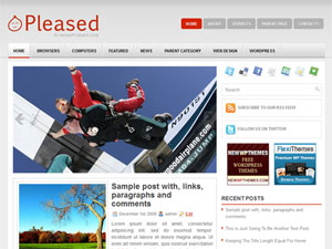 Pleased Blogger Template