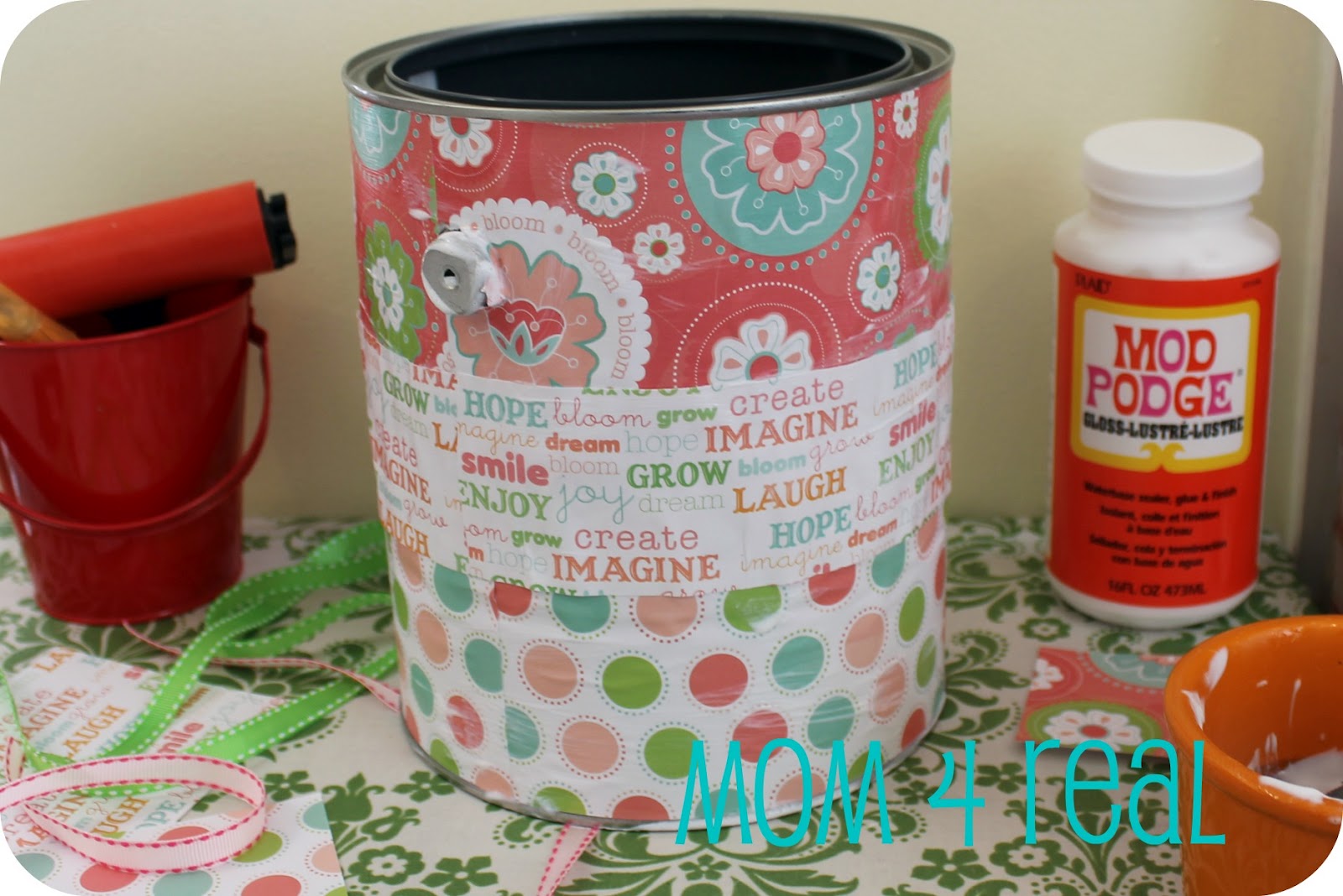 Paint Bucket Turned Carry All Mom 4 Real