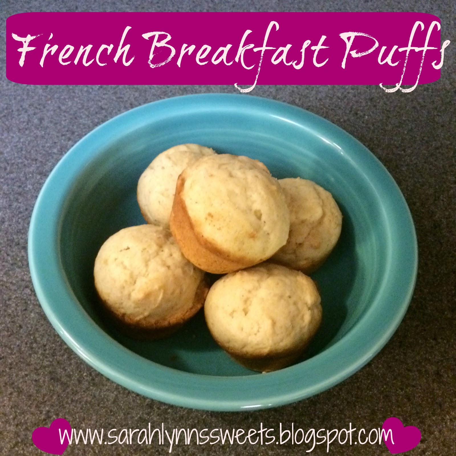 French Breakfast Puffs Served Two Ways