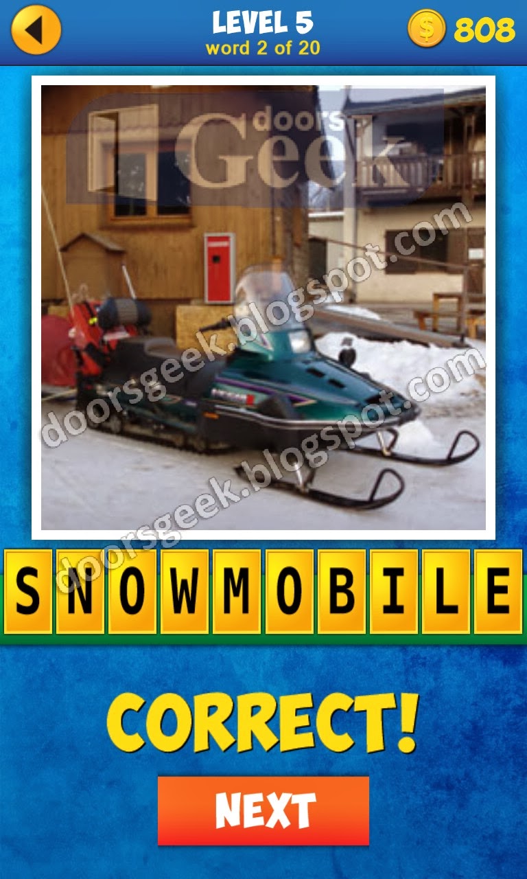 4 Little Squares [Level 5] Word 2 Doors Geek