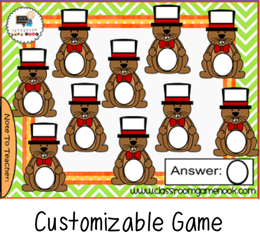 The Classroom Game Nook Holiday Games