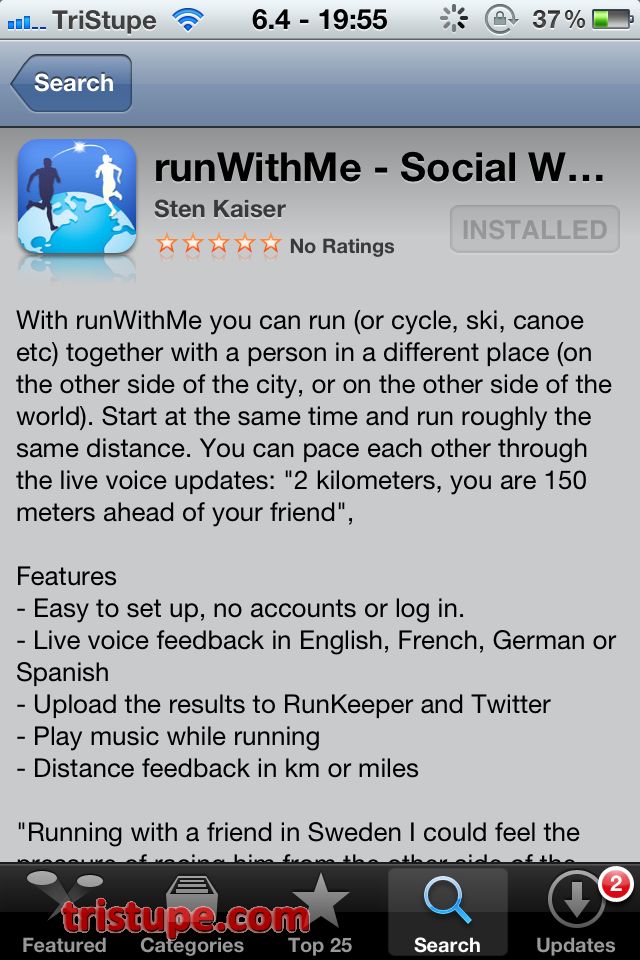 RunWithMe Running App Reviewed