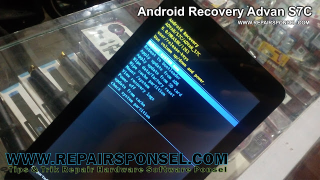 Cara Masuk Android Recovery Advan S7C Cara Masuk Android Recovery Advan S7C