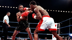 Boxing, Chris Eubank, Nigel Benn, Super Middleweight, The 90s, 1990s, Funny, Pictures than make you feel old, 