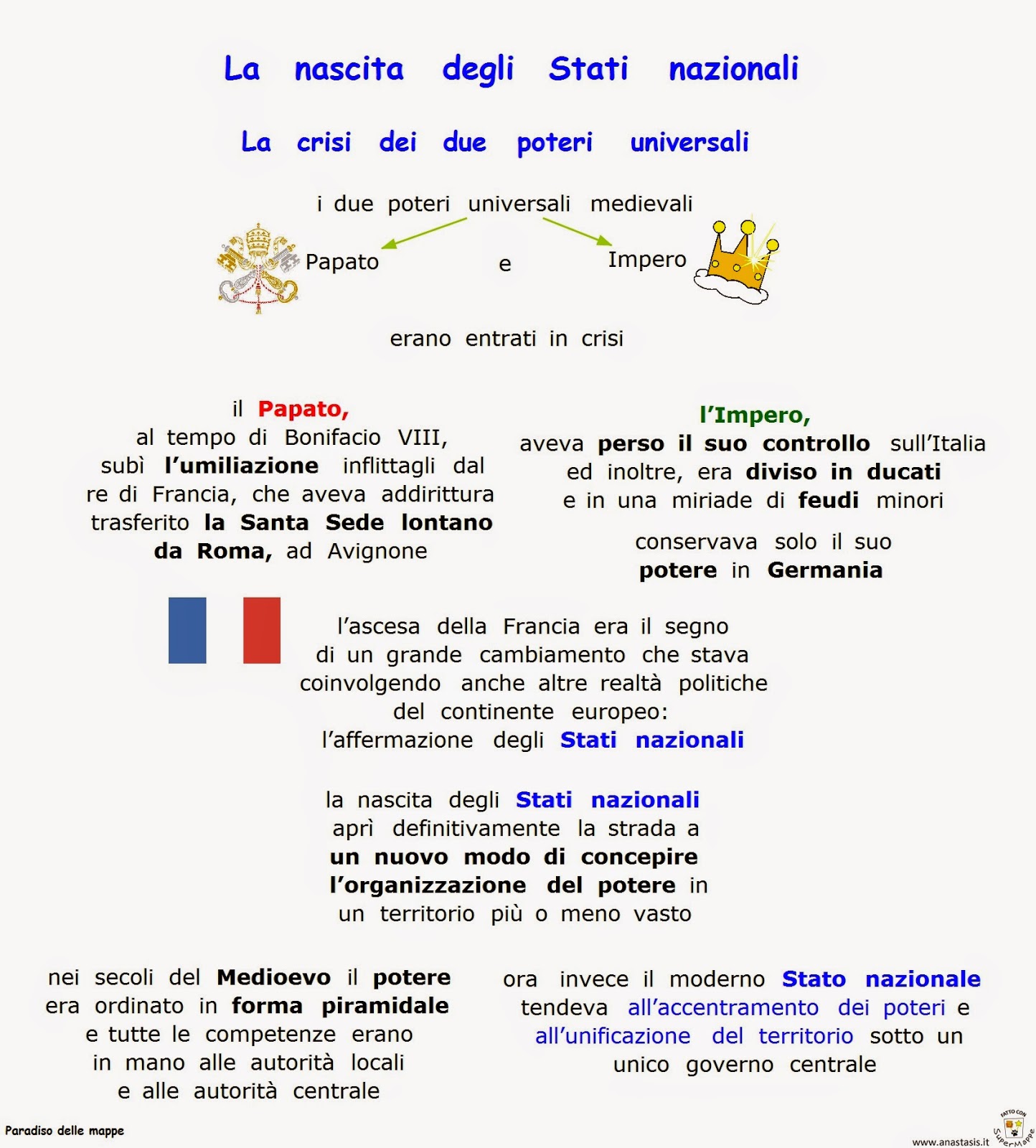 Paradiso delle mappe La crisi dei due poteri universali