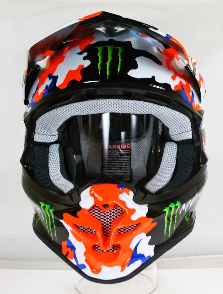 Racing Helmets Garage Shoei VFXW B.Smith Superprestigio Dirt Track