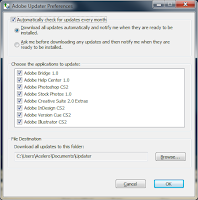 Windows 7. Free Adobe CS2 installation - Optional. Set updater preferences