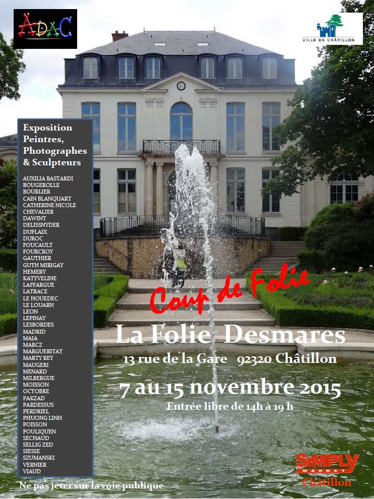 Expo Chatillon du 7/11 au 15/11/2015