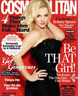 Britney Covers Cosmopolitan Middle East 