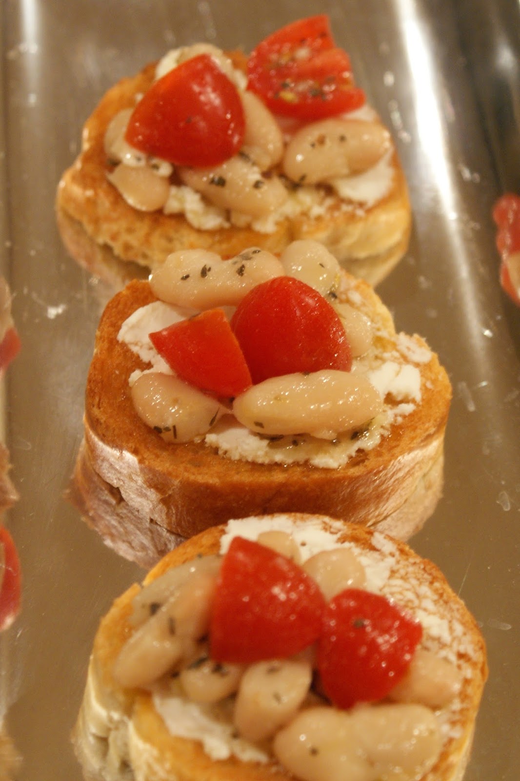 The Baker's Mann White Bean Bruschetta