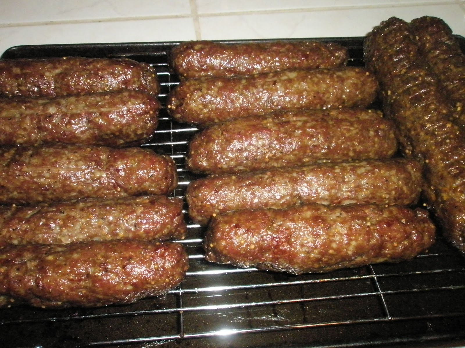 Victory Homemaking Homemade Spicy Beef Pepperoni