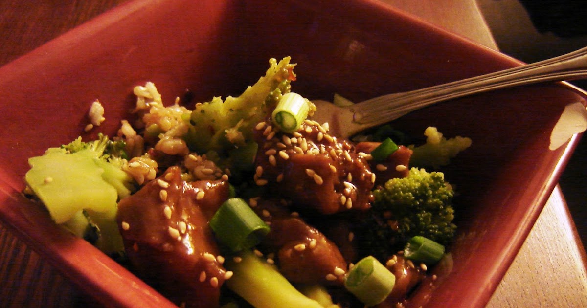 Dinner is Vegan Seitan and Broccoli Bowls