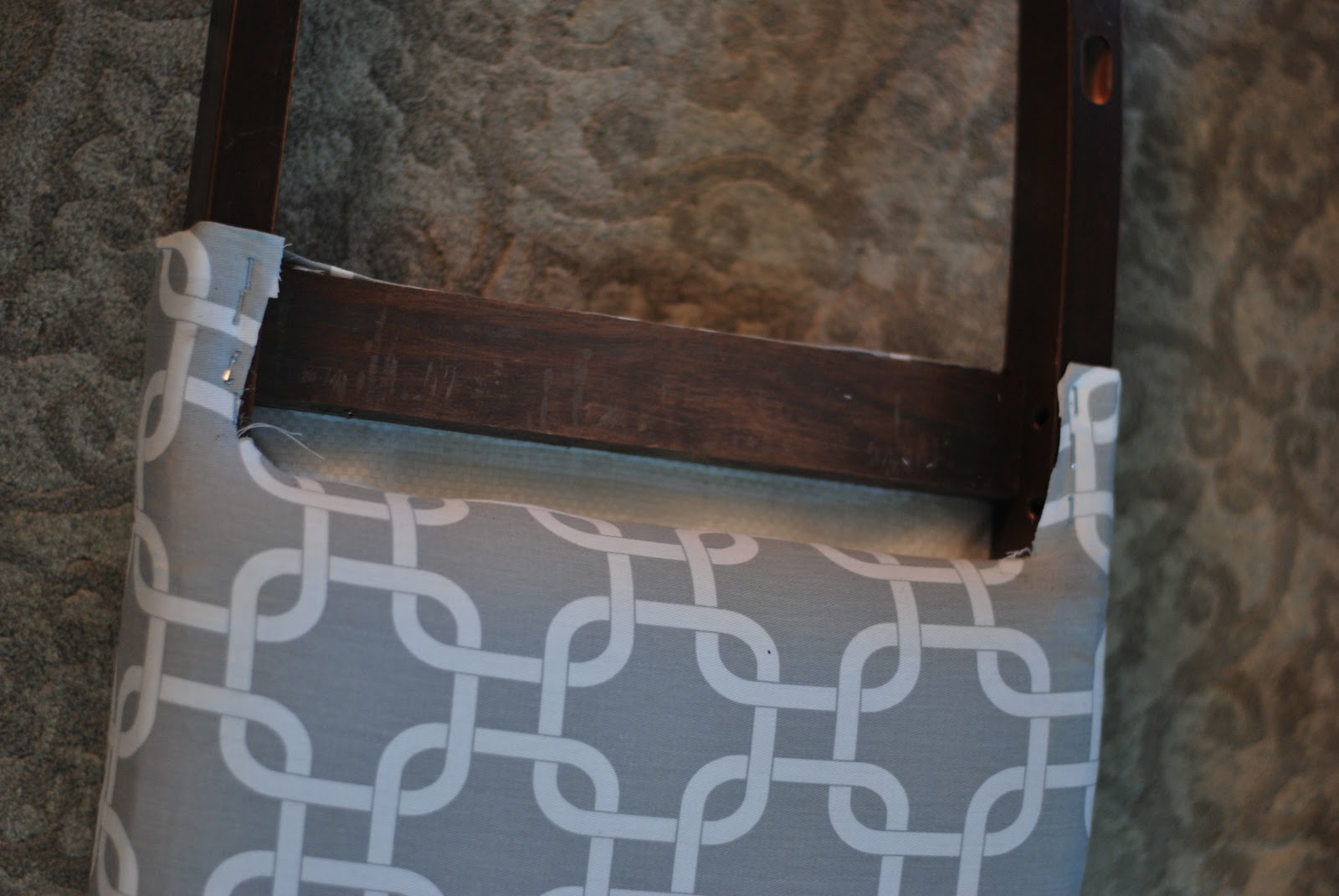 a place of gratitude How to Recover a Parson Chair