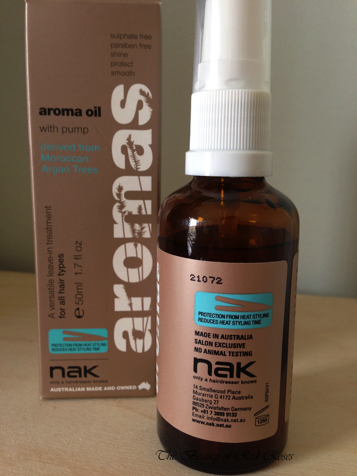 The Beauty of Red Roses NAK Aroma Oil