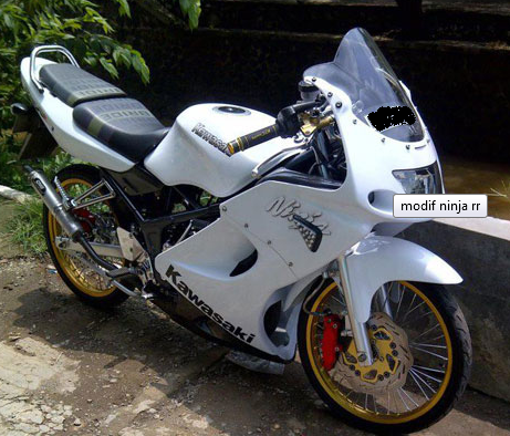 Modifikasi Ninja rr Velg jari-jari gambar modif saja - Oto Trendz