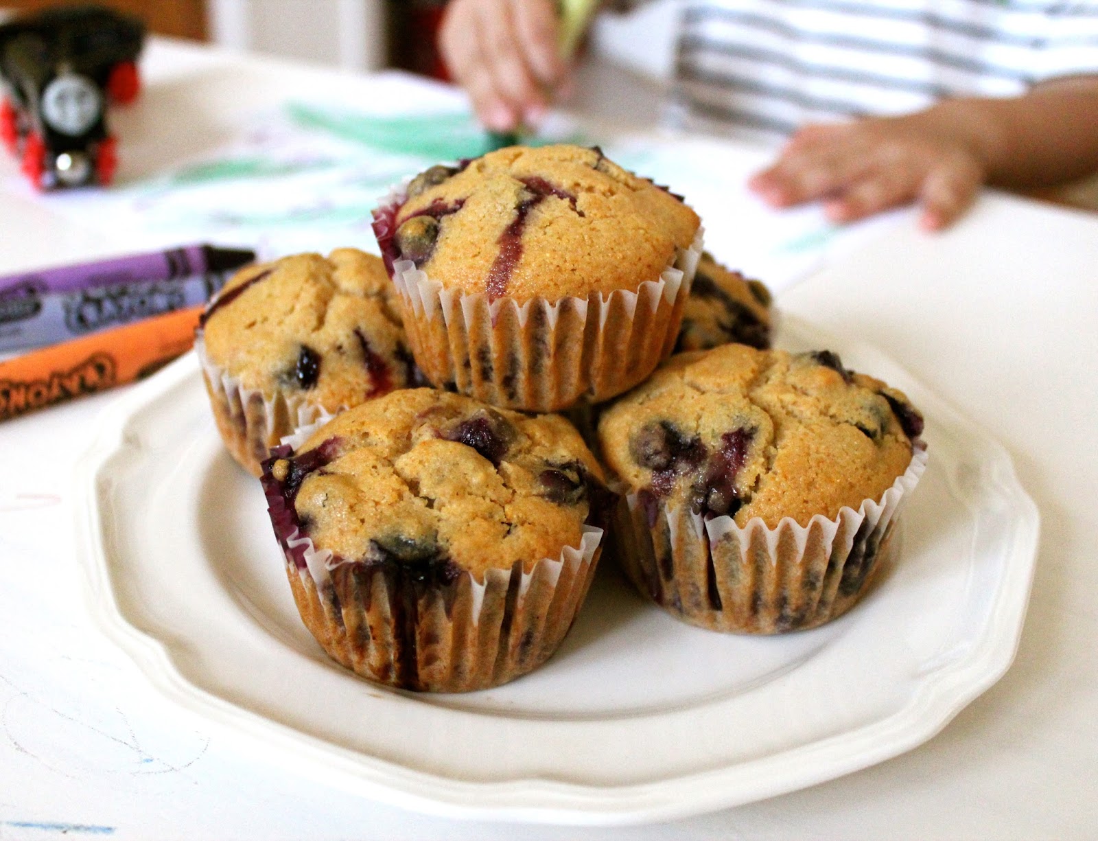 Oh Happy Day! Paltrow's Healthy Blueberry Muffins